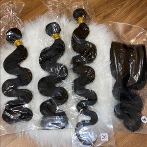 Mink Bodywave Bundles & Closure